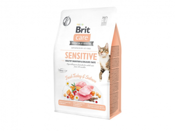 Brit Care Cat Grain-Free Sensitive Healthy Digestion & Delicate Taste 400g Brit Care Cat Grain-Free Sensitive Healthy Digestion & Delicate Taste 400g