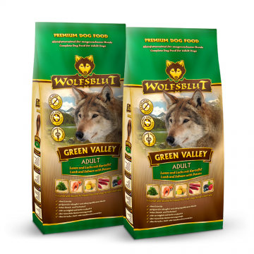 Wolfsblut Green Valley Adult 2x12,5kg - jehněčí a losos