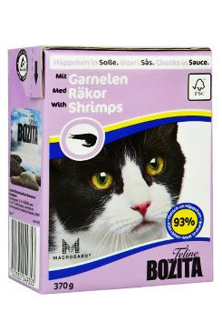Bozita Cat kousky v omáčce s krevetami TP 16x370g Bozita Cat kousky v omáčce s krevetami TP 16x370g