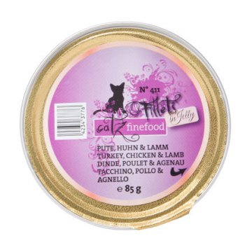 CF Fillets No.411 - krůtí, kuřecí a jehněčí 85 g CF Fillets No.411 - krůtí, kuřecí a jehněčí 85 g