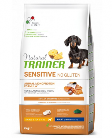 TRAINER Natural SENSITIVE No gluten Adult Mini…