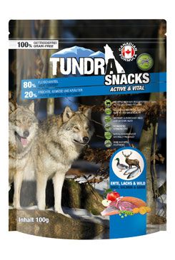 TUNDRA dog snack Duck, Salmon, Game…