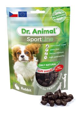 Pochoutka Dr. Animal Sportline králík 100g Pochoutka Dr. Animal Sportline králík 100g