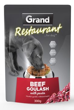 GRAND kaps. deluxe pes Restaur. 100% hovězí…