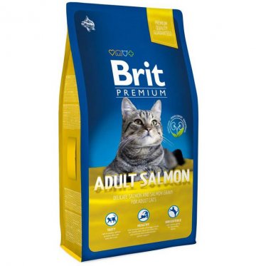 NEW Brit Premium Cat ADULT SALMON 1,5kg NEW Brit Premium Cat ADULT SALMON 1,5kg