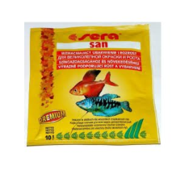 Sera základní krmivo pro krásné vybarvení akvarijních ryb San 10g