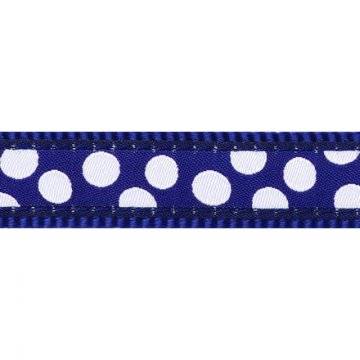 Vodítko RD přep. 25 mm x 2 m - White Spots on Navy Vodítko RD přep. 25 mm x 2 m - White Spots on Navy