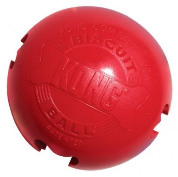 Kong Biscuit Ball Large gumová plnící hračka…