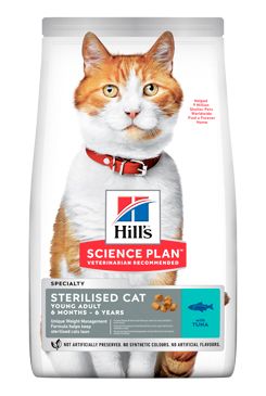 Hill's Fel. Dry SP Adult Young Steril Cat Tuna 3kg Hill's Fel. Dry SP Adult Young Steril Cat Tuna 3kg