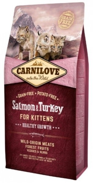 Carnilove CAT Salmon & Turkey for Kittens 6kg