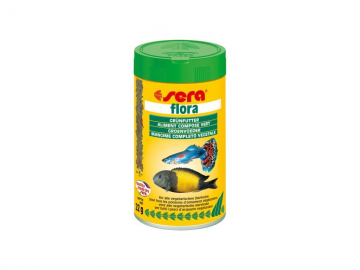 Sera základní krmivo pro býložravé ryby Flora 100ml Sera základní krmivo pro býložravé ryby Flora 100ml