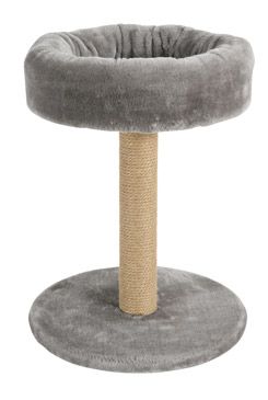 Škrabadlo sloupek s pelíškem šedá 46cm Zolux Škrabadlo sloupek s pelíškem šedá 46cm Zolux