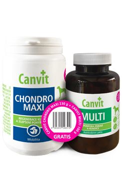 Canvit Chondro Maxi 230g+Canvit Multi pro psy 100g Canvit Chondro Maxi 230g+Canvit Multi pro psy 100g