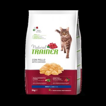 TRAINER Natural Cat Adult kuřecí 3kg
