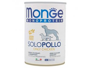 Monge Dog SOLO GRAIN FREE Kuře monoprotein 400g/24bal Monge Dog SOLO GRAIN FREE Kuře monoprotein 400g/24bal