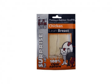 Huhubamboo Platinum Cat - Kuřecí libová prsíčka 50g Huhubamboo Platinum Cat - Kuřecí libová prsíčka 50g