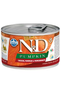 N&D DOG PUMPKIN Adult Chicken & Pomegranate Mini 140g N&D DOG PUMPKIN Adult Chicken & Pomegranate Mini 140g