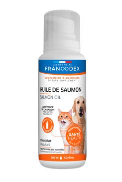 Francodex Salmon Oil lososový olej pes, kočka…