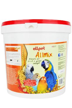 Krmivo pro Papoušky ALL MIX vaječná směs s ořechy 5kg Krmivo pro Papoušky ALL MIX vaječná směs s ořechy 5kg