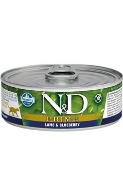 N&D CAT PRIME Adult Lamb & Blueberry 80g N&D CAT PRIME Adult Lamb & Blueberry 80g