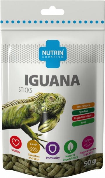 NUTRIN Aquarium - Iguana Sticks 50g (250ml)