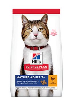 Hill's Fel. Dry SP Mature Adult 7+ Chicken 1,5kg Hill's Fel. Dry SP Mature Adult 7+ Chicken 1,5kg