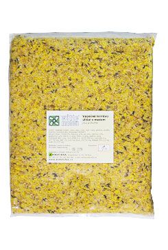 Krmivo pro Ptáky EGGFOOD yellow, vaječné s medem 1kg Krmivo pro Ptáky EGGFOOD yellow, vaječné s medem 1kg