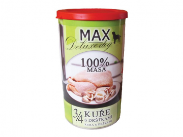 MAX deluxe 3/4 kuřete s dršťkami 1200g MAX deluxe 3/4 kuřete s dršťkami 1200g