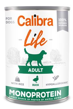 Calibra Dog Life  konz.Adult Duck with rice…