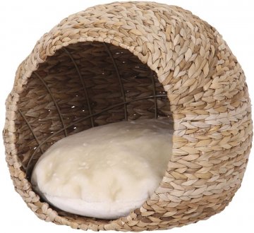Nobby LASA proutěnný domeček pro kočky 45x37cm Nobby LASA proutěnný domeček pro kočky 45x37cm