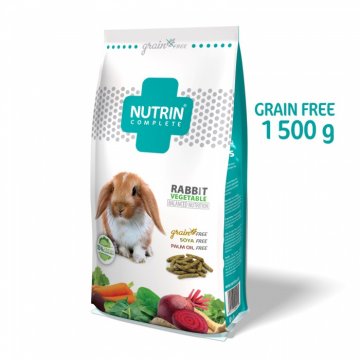 NUTRIN Complete - GF - králík vegetable 1,5kg