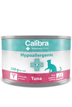 Calibra VD Cat konz. Hypoallergenic Tuna 200g