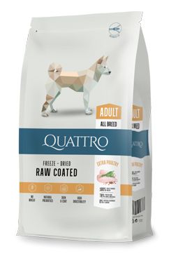 QUATTRO Dog Dry Premium All Breed Adult Drůbež…