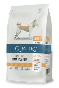 QUATTRO Dog Dry Premium All Breed Adult Drůbež 3kg QUATTRO Dog Dry Premium All Breed Adult Drůbež 3kg