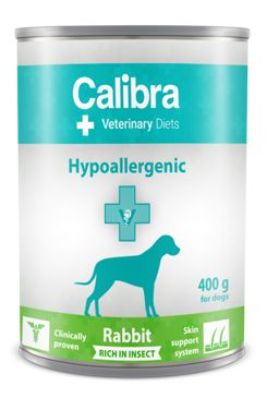 Calibra VD Dog konz. Hypoallergenic Rabit&Insect 400g