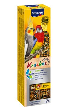 Vitakraft Bird Kräcker korela/papouš. moulting tyč 2ks Vitakraft Bird Kräcker korela/papouš. moulting tyč 2ks