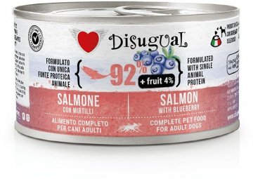 Disugual Fruit Dog Salmon with Blueberry konzerva 150g