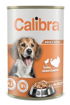 Calibra Dog konz.Turk,chick&pasta in jelly 1240g NEW (6x)