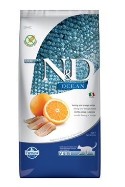 N&D OCEAN CAT Adult Herring & Orange 5kg