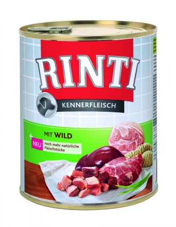 Finnern Rinti konzerva pro psy zvěřina 12x800g Finnern Rinti konzerva pro psy zvěřina 12x800g