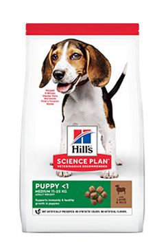 Hill's Can.Dry SP Puppy Medium Lamb&Rice 18kg