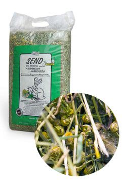 Seno s heřmánkem a pampeliškou LIMARA 15l/500g Seno s heřmánkem a pampeliškou LIMARA 15l/500g
