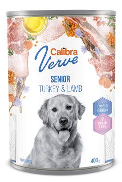 Calibra Dog Verve konz.GF Senior Turkey&Lamb…