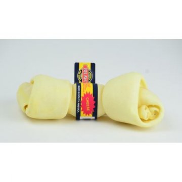 Uzel z hovězí kůže Cheese – sýr – 17 cm Uzel z hovězí kůže Cheese – sýr – 17 cm