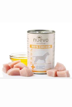 Nuevo pes Sensitive Kuřecí Monoprotein konz. 400g Nuevo pes Sensitive Kuřecí Monoprotein konz. 400g