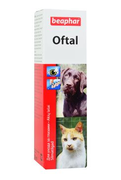 Beaphar oční kapky Oftal pes, kočka 50ml Beaphar oční kapky Oftal pes, kočka 50ml