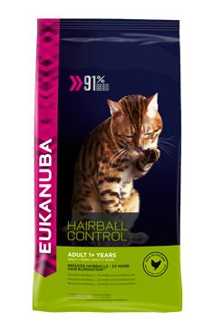 Eukanuba Cat Adult Hairball Control Chicken 400g Eukanuba Cat Adult Hairball Control Chicken 400g
