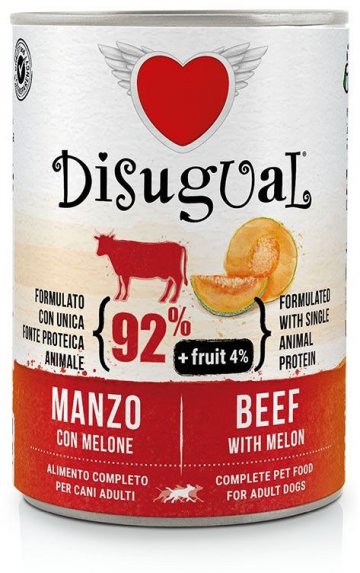 Disugual Fruit Dog Beef with Melon konzerva 400g