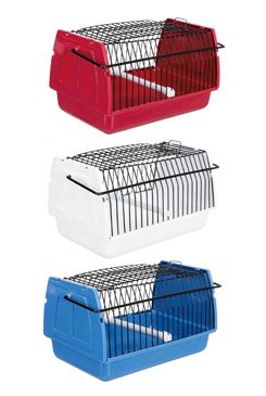 Přepravka pro ptáky 22x14x15cm plast/mix TR 1ks Přepravka pro ptáky 22x14x15cm plast/mix TR 1ks