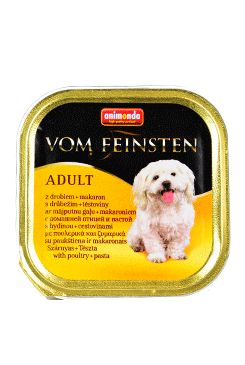 Animonda paštika Menue drůbeží/těstoviny pes 150g Animonda paštika Menue drůbeží/těstoviny pes 150g